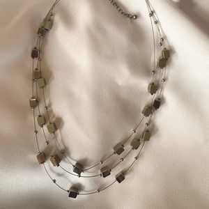 Lia Sophia Necklace 3 Strand Necklace